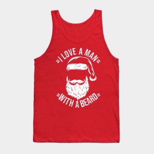 Love Santa Beard Tank Top